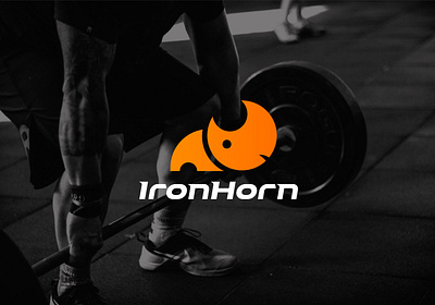 IronHorn – Bold Fitness Branding branding design fitness gym logo wellness