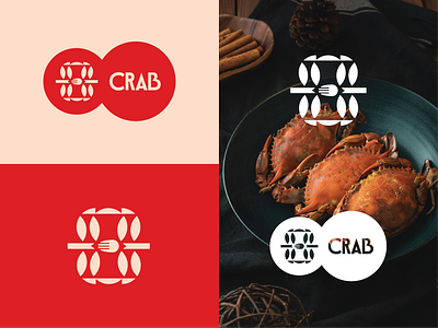 8CRAB branding crab logo design graphic design illustration logo logo seafood minimal logo typography vector