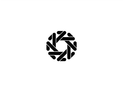 ZN abstract branding double meaning hexagoncircular lettermark letters logo minimalist n roxana niculescu simple symbol z zn