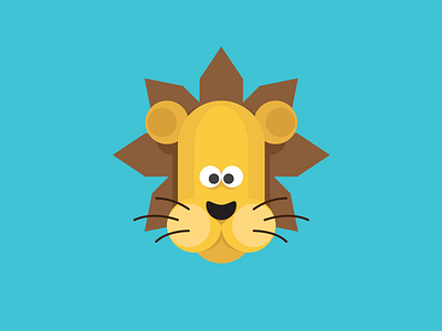 Lion animal icon lion