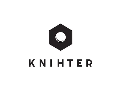 Knihter Logo branding logo logo design visual identity