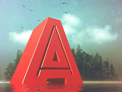 Epic Alphabet art font nature type typography