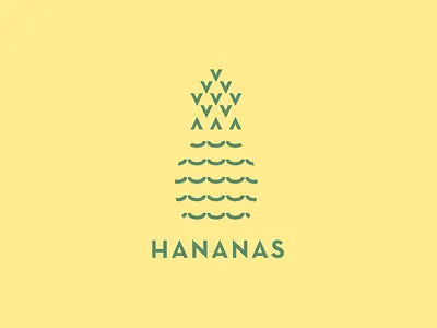 Hananas Logo flipflops hananas kickstarter logo pineapple