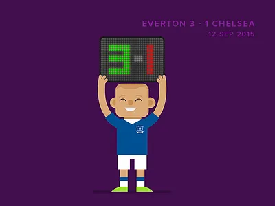 Super Sub football illustration premierleague