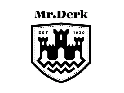 Mr. Derk Heritage Badge badge brand derks heritage logo