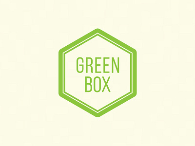 Green Box brand branding food foodie green logo mark salad symbol