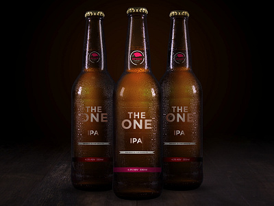 'The One' Beer Label Design - Drydock Brewery beer beer label branding brewing packaging