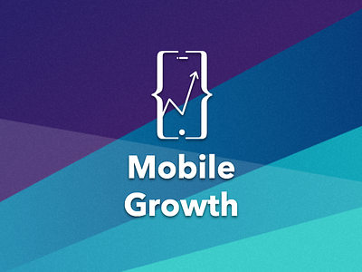 Mobile Growth logo brackets brand branding developers events logo meet up meetups mobile mobile growth phone