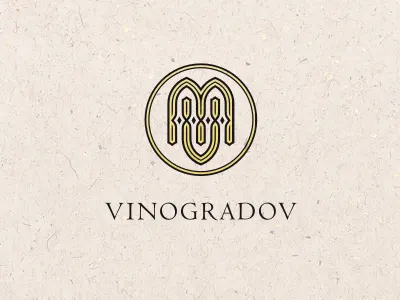 Vinogradov logo jewelry logo
