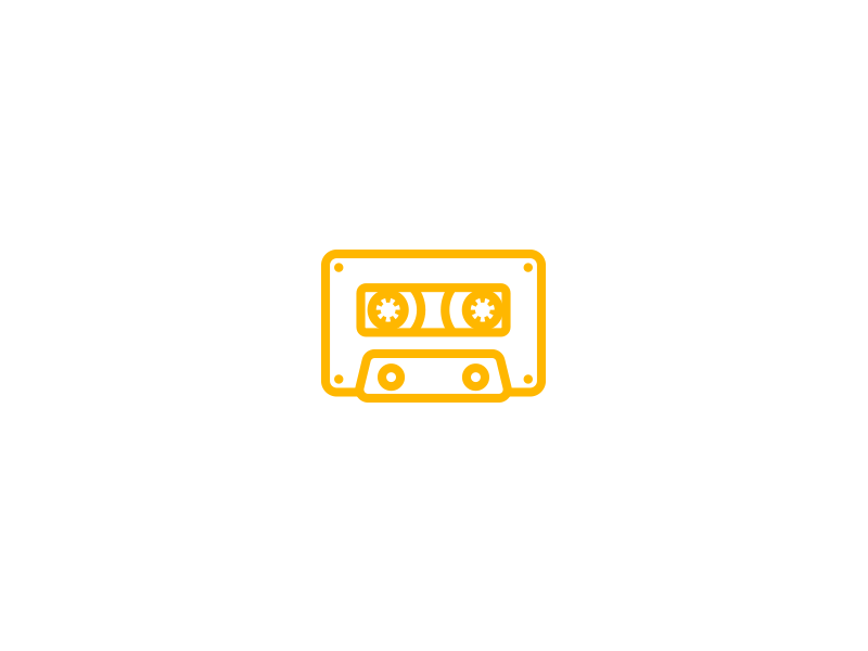 Retro Icons boombox icons keyboard radio retro tape vcr vector