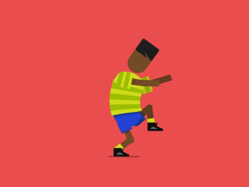 Fresh Prince of Bel Air! animation dance flat gif