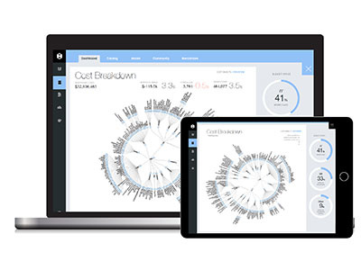 Cost Transparency Concept data visualisation infographic interactive ui ux