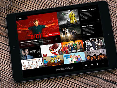 Channel hopping in Style ipad app ui ux video