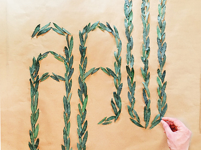 חג שמח happy holiday hebrew type lettering willow ״חג שמח