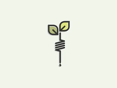 Taste Maker Logo | Work In Progress drink health leaf logo