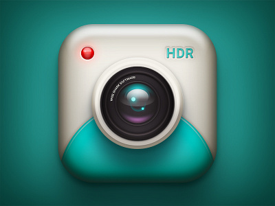 HDR Camera android app camera design hdr icon illustration ios iphone logo ui