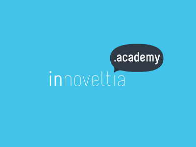 Innoveltia Academy Logo academy business company design flat innoveltia logo logotype typography