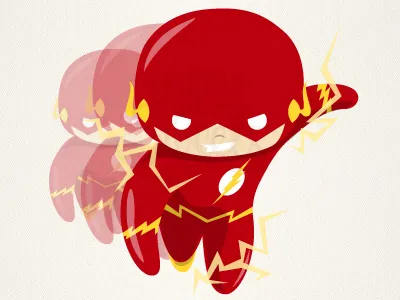 Flash comic dc comics flash illustration superhero the flash