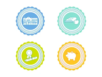 Sub brands badge branding education financial aid greek heritage museum scholarship seal sorority