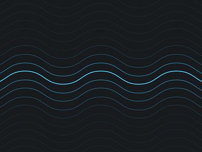 Neon Waves Background black blue fluid movement retro tron