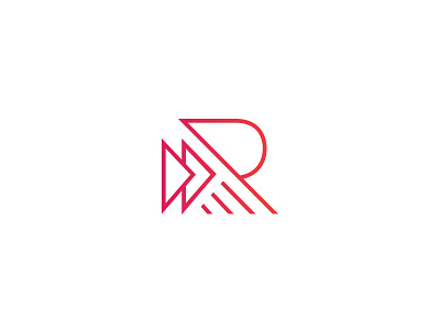 R Exploration arrows branding education focus lab knowledge letter logo mark r tutoring typography