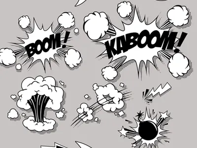 Stickers fo app "lomics" comics ios lomics stikers