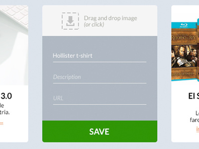 Upload product design ui upload web