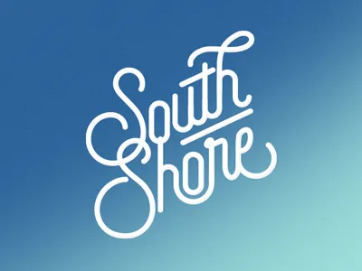 South Shore brush drawing graffiti graphic design lettering letters marker sketch tag type typography