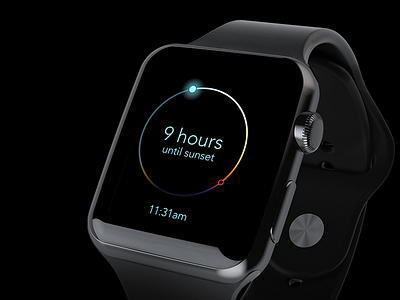 Sunlight Watchface apple watch sunrise sunset watch