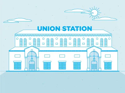 Union Station in Ogden, Utah architecture lines ogden utah