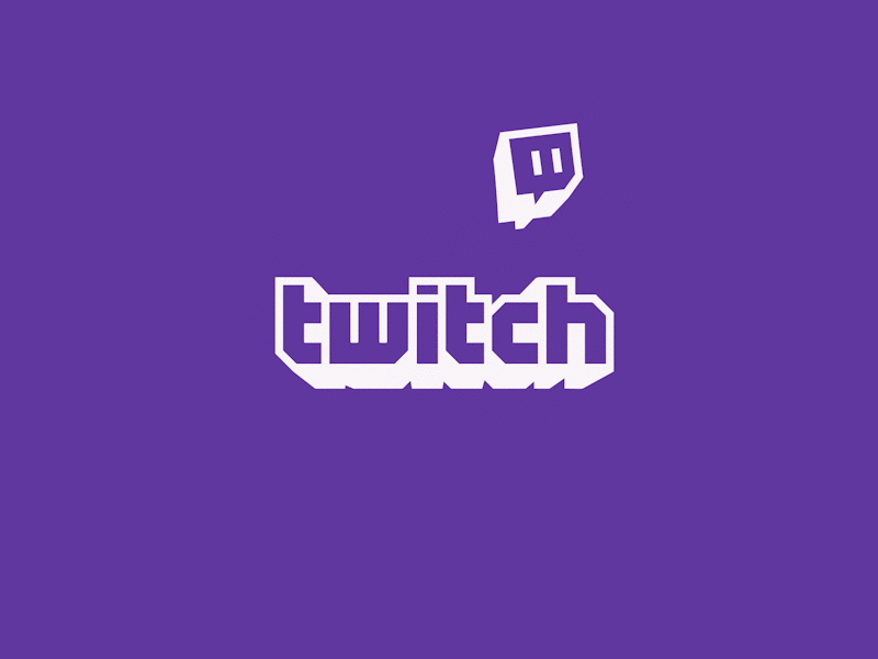 Twitch Logo Animation animation bumper c4d logo squash stretch