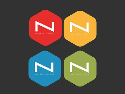 Northhills Logo chuch design logo