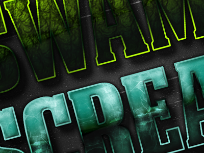 Halloween Styles 3 halloween layer styles scream swamp