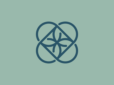 Graveyard Garden Heart bold lines branding clean graveyard heart icon illustrator rx simple
