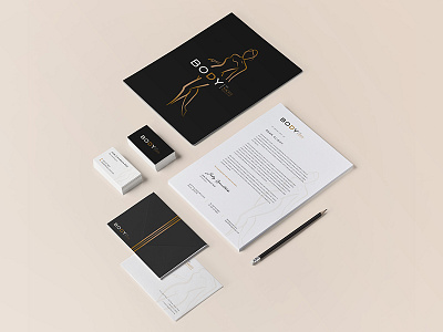 Body black body brand brand identity copper