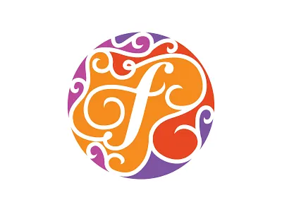 F Typo f multicolor multicolor typography typeface typo typography