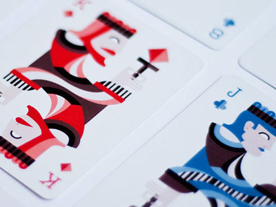 Duel Playing Cards art design illustration kickstarter playing cards