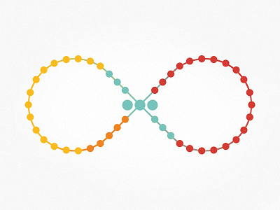 Rainbow Infinity circles gradient helix infinity rainbow rainbow infinity