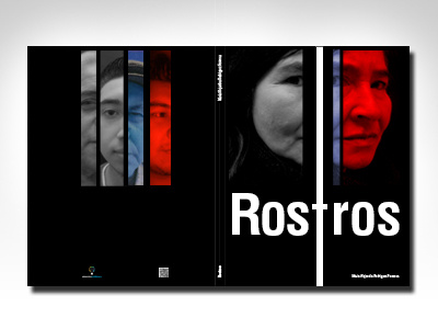 Rostros design editorial photography