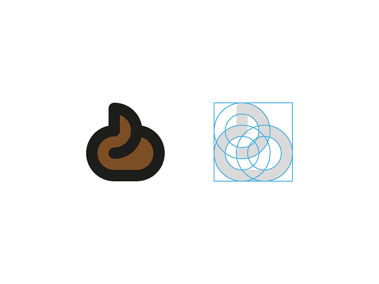 Poop icon by Andreas Wikström on Dribbble