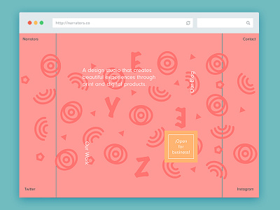 Narrators Launch! design new studio ui