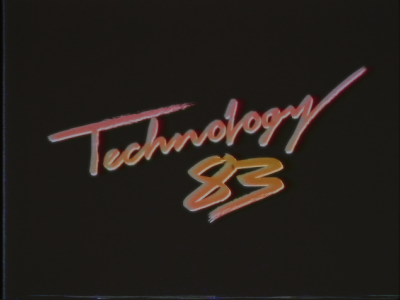 Tech 83 80s design vhs