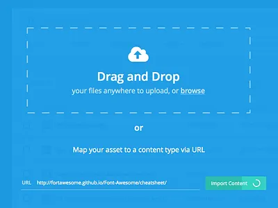 Upload New Content Inside the Kapost Gallery design kapost upload ux