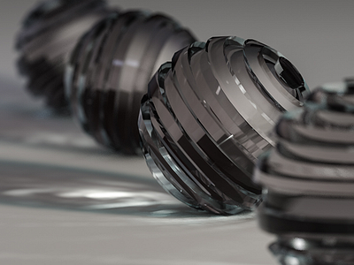 Caustics 3d ball c4d caustics cinema4d glass maxon render