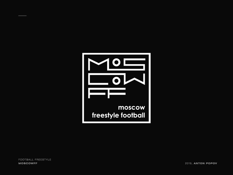 Moscowff animation geometry logo