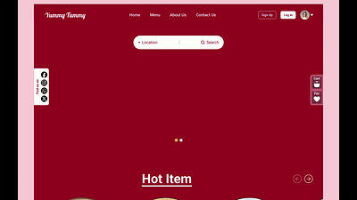 Yummy Tummy (Food Service) fooddelivery foodentrepreneur foodindustry foodinnovation foodservice foodstartups foodtech foodtechrevolution foodtechsolutions foodtrends foodwebsite responsivedesign restaurantmanagement restauranttech uiux userexperience uxdesign webdesign