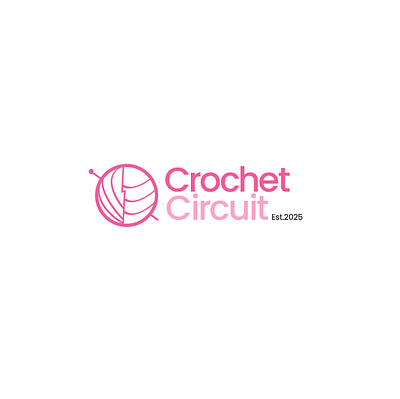 Logo Design - Crochet Circuit branding design designer graphic design illustration logo ui vector