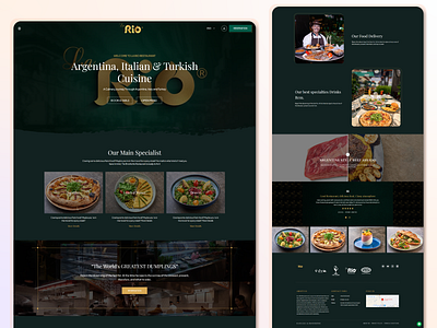 Restaurant Web Application UI/UX design & Development in Laravel laravel menu reservation system restaurant uiux restaurant website web application wordpress