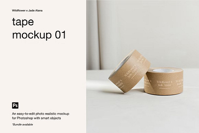 Kraft Tape Packaging Mockup 01 brand mockup branding branding mockup kraft tape packaging mockup mockup mockups mockups for designers packaging packaging mockup tape packaging mockup