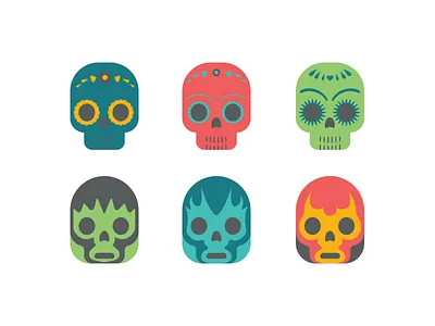 Mexican Mood candy day of the dead lucha libre mask mexico skull sugar wrestling